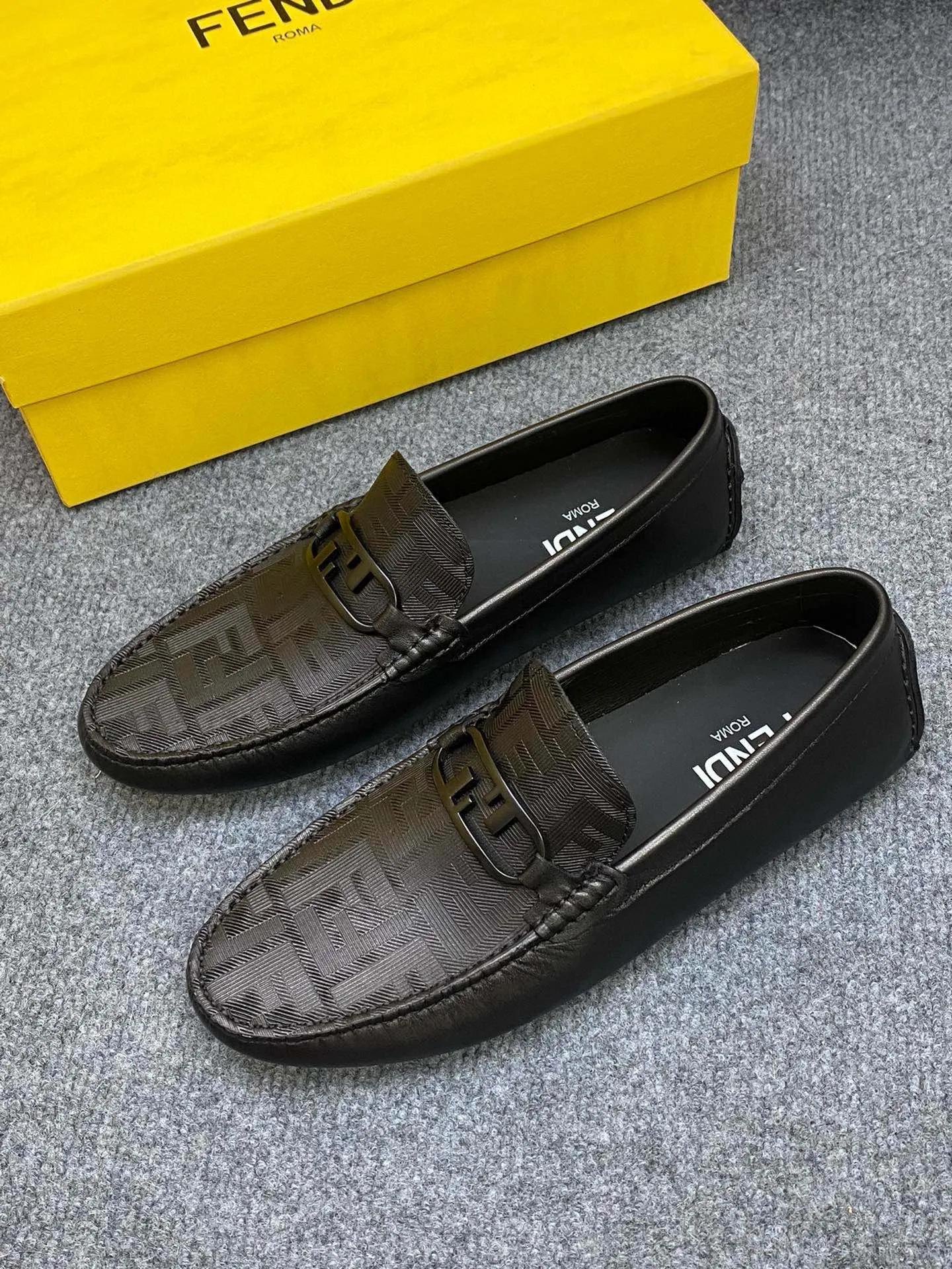 Men's Men's Shoes Men's Men's Shoes 💰700FENDI Fendi Men's Shoes are breathable and comfortable. Original development. Counters copy one to one. Imported cowhide. Niuri. 38 to 44. (can be ordered at 45.46. No returns or exchanges)